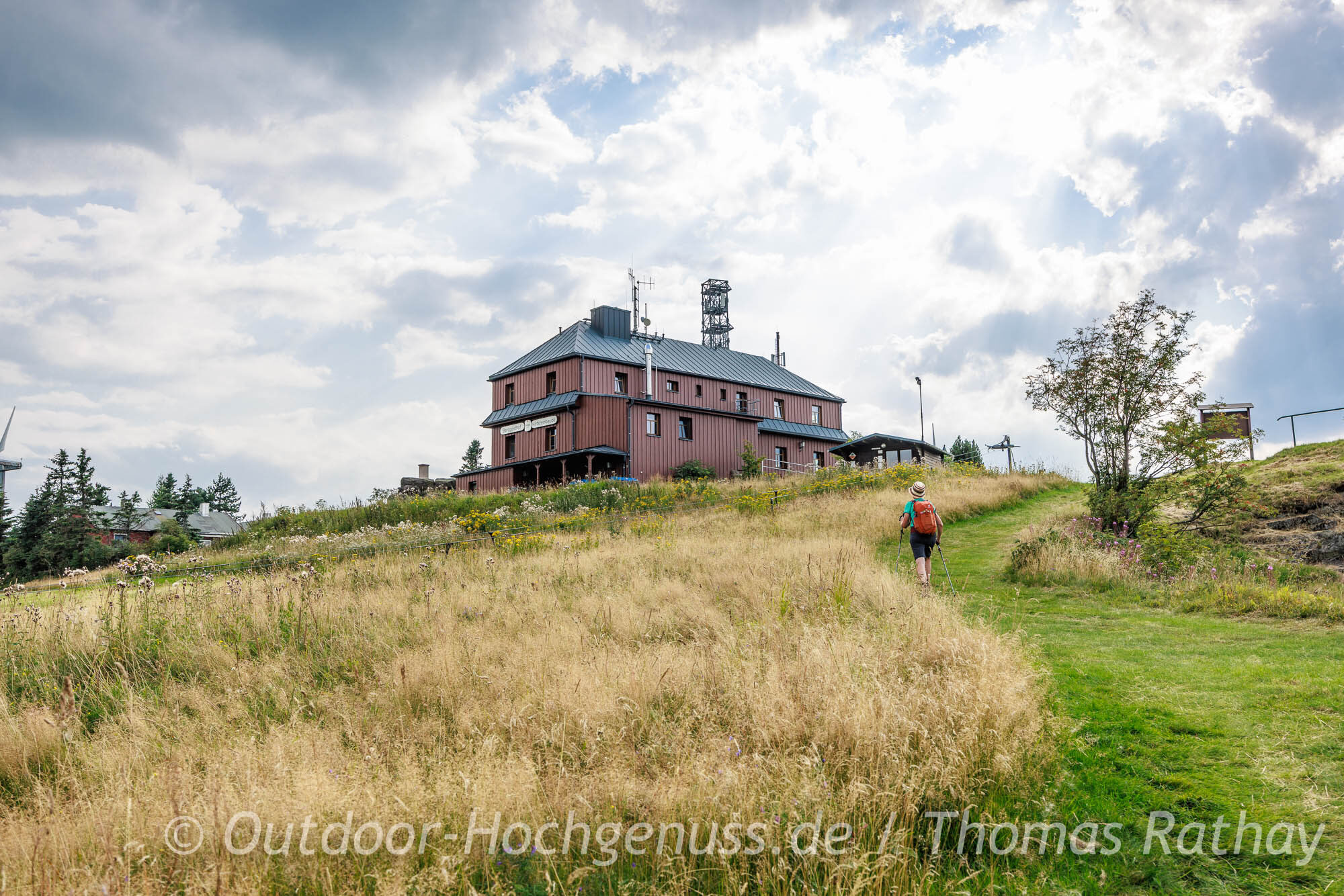 Wanderung auf dem Kammweg im Erzgebirge