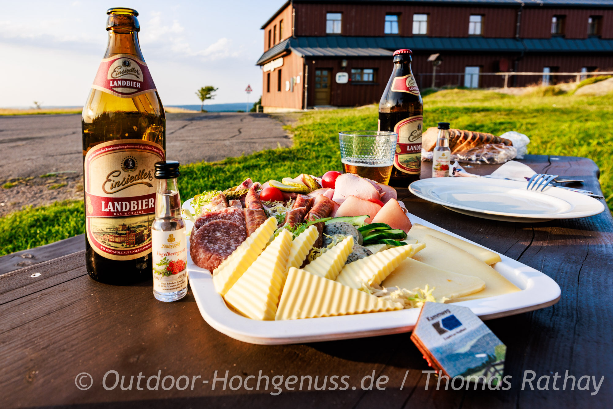 Wanderung auf dem Kammweg im Erzgebirge