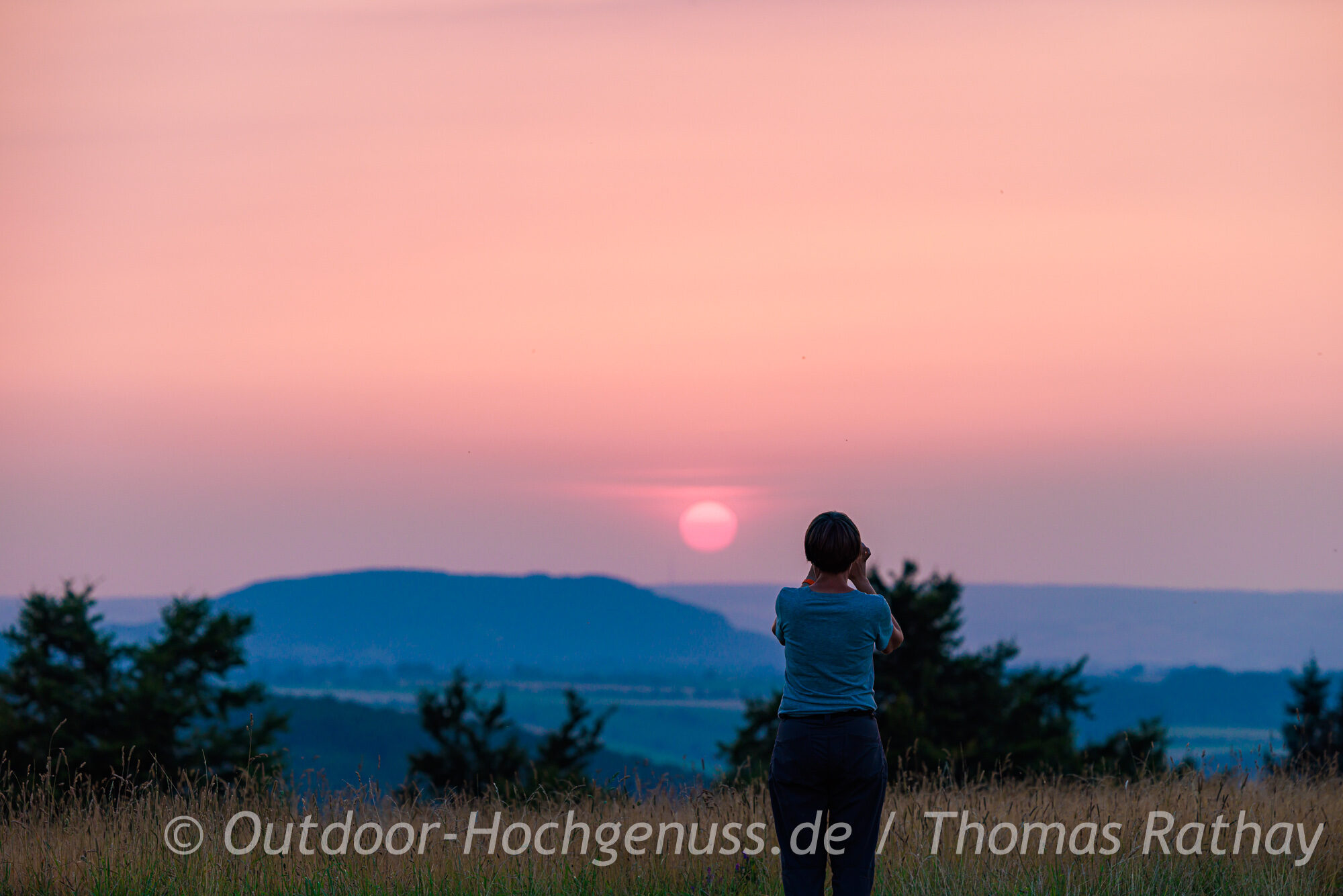 Wanderung auf dem Kammweg im Erzgebirge