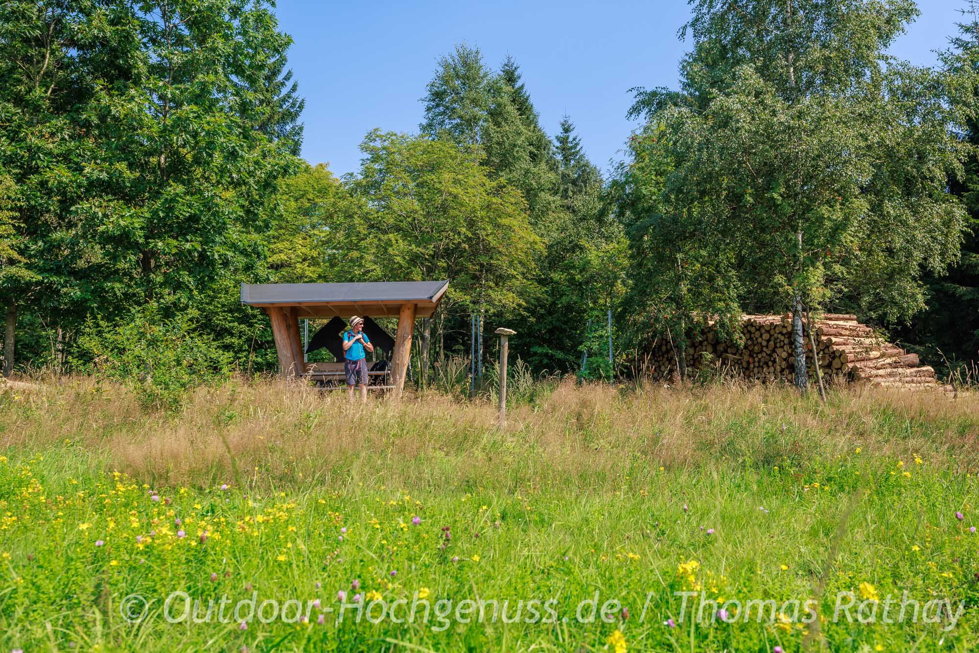 Wanderung auf dem Kammweg im Erzgebirge