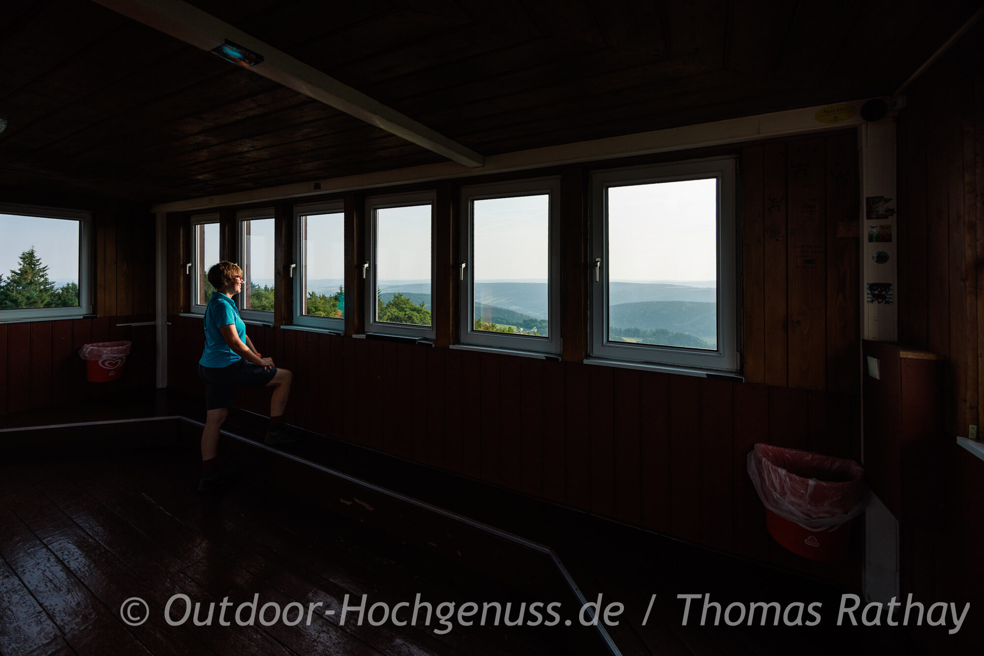 Wanderung auf dem Kammweg im Erzgebirge