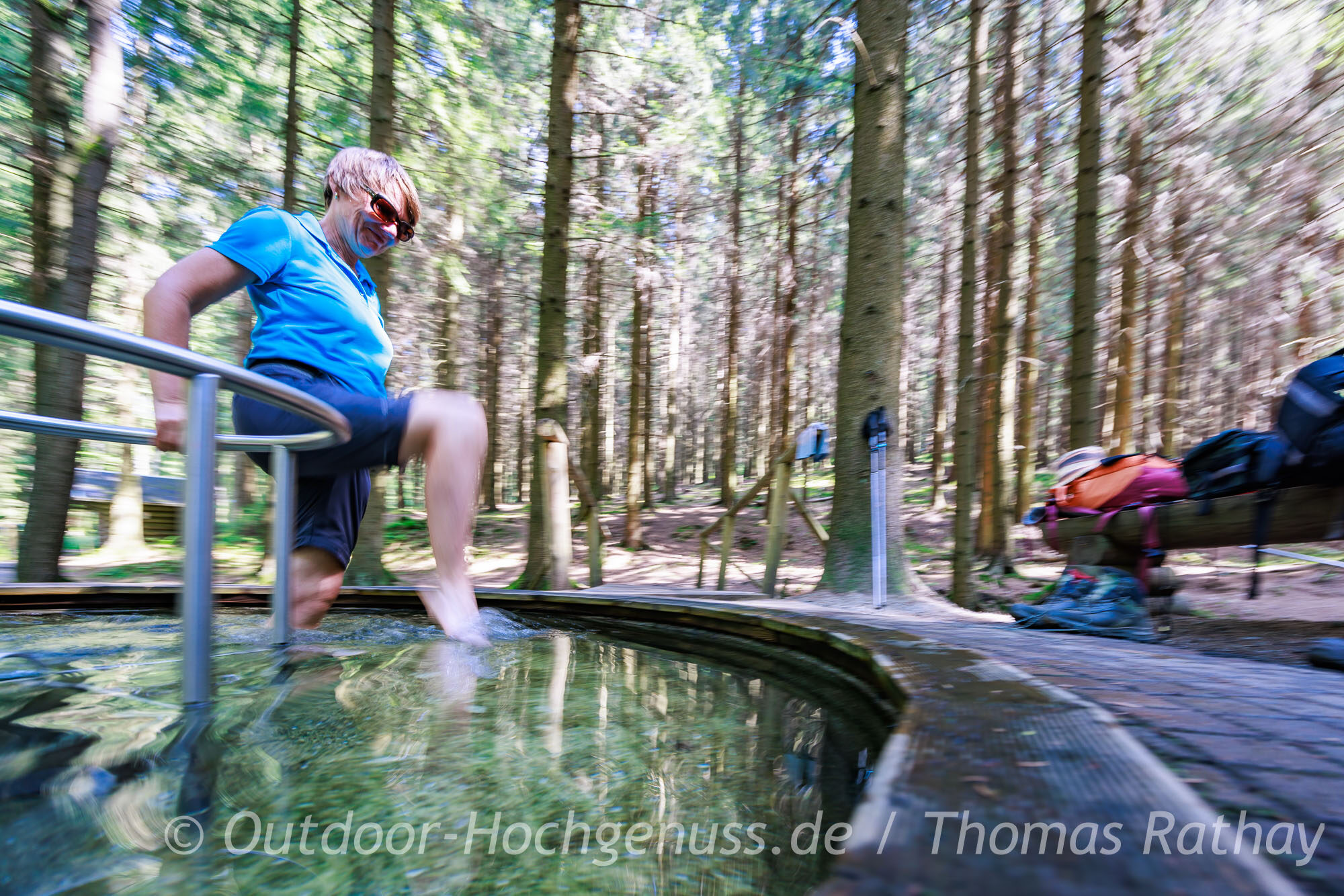 Wanderung auf dem Kammweg im Erzgebirge