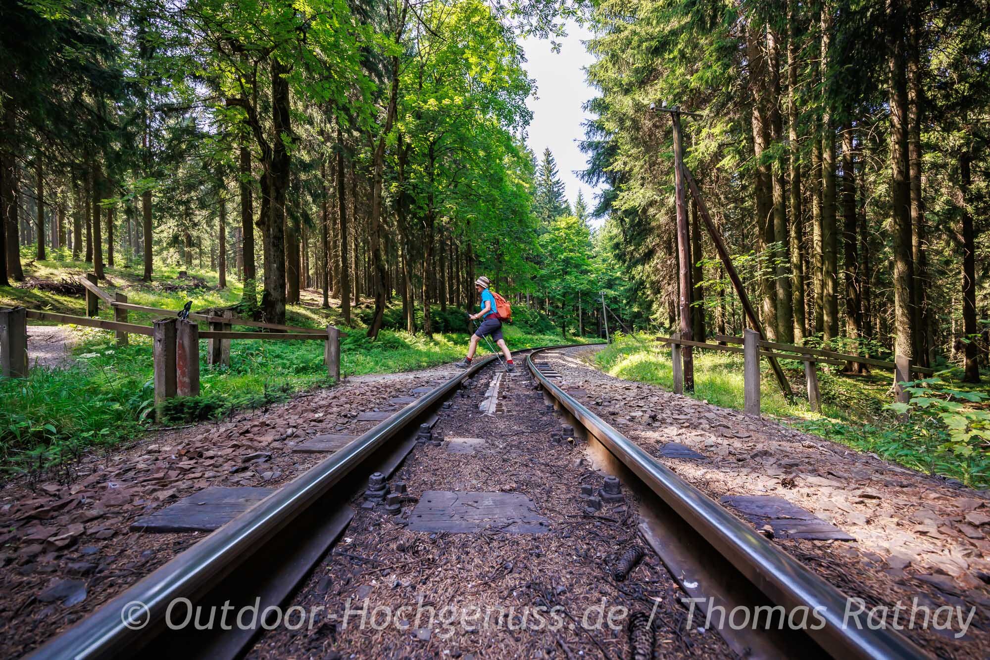 Wanderung auf dem Kammweg im Erzgebirge