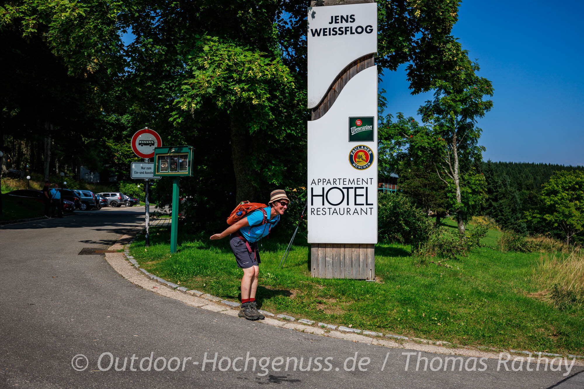 Wanderung auf dem Kammweg im Erzgebirge
