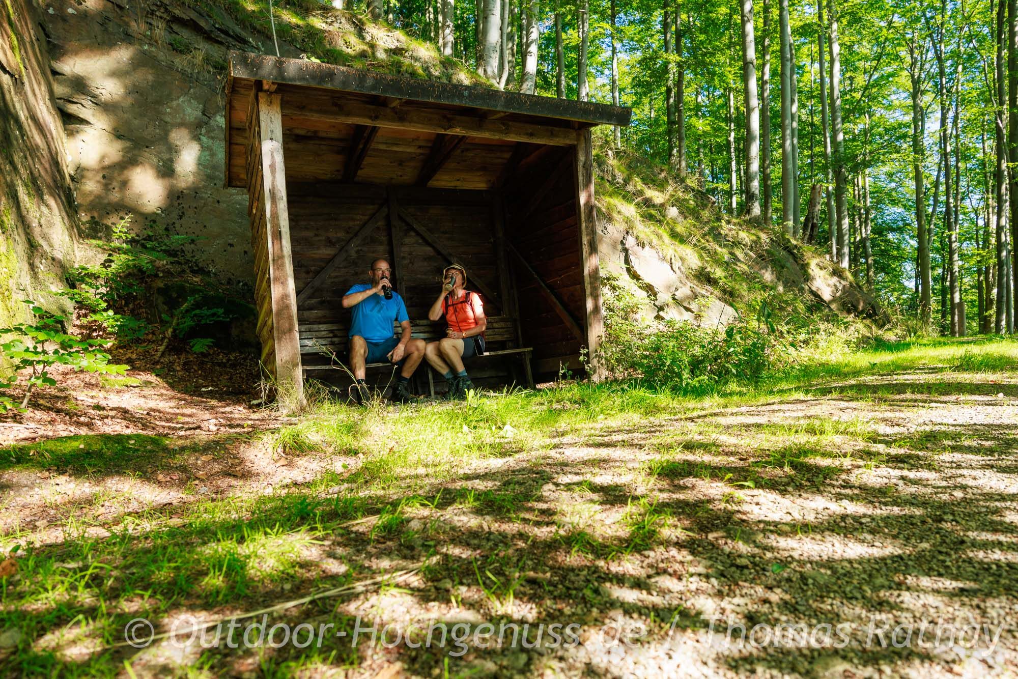 Wanderung auf dem Kammweg im Erzgebirge