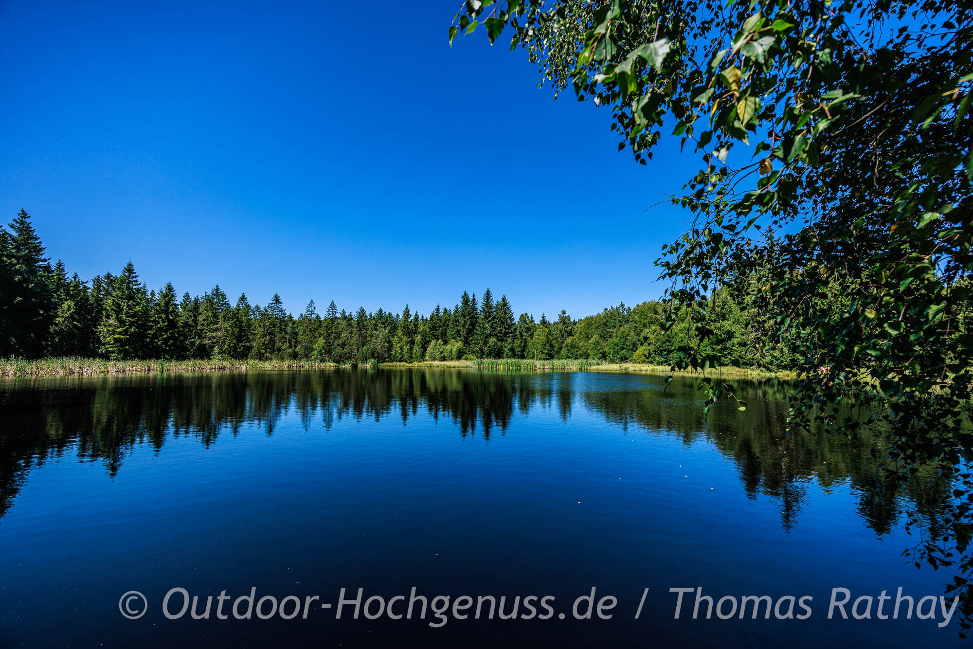 Wanderung auf dem Kammweg im Erzgebirge