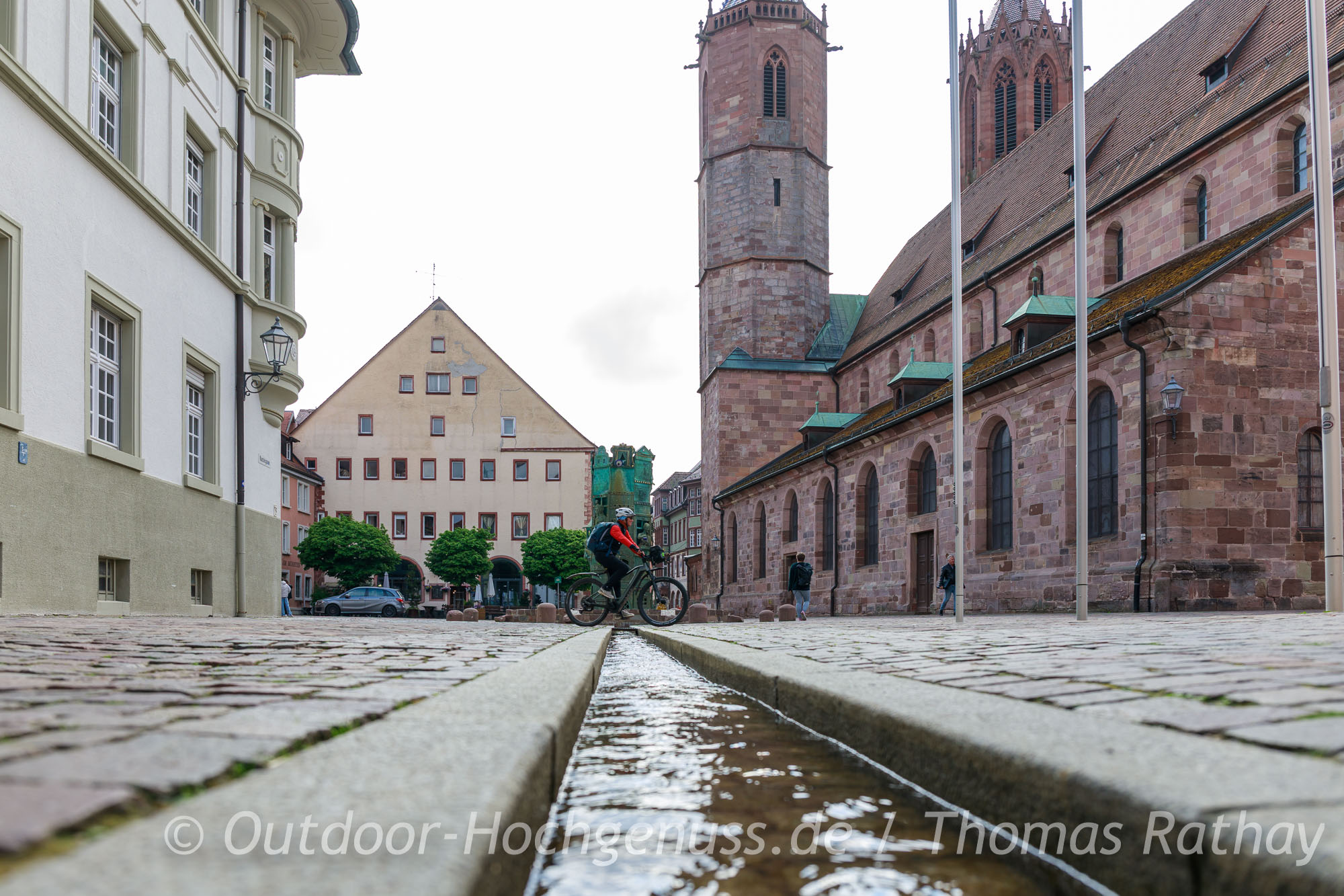 Bächle in Villingen im Rad- und WanderParadies Schwarzwald und Alb