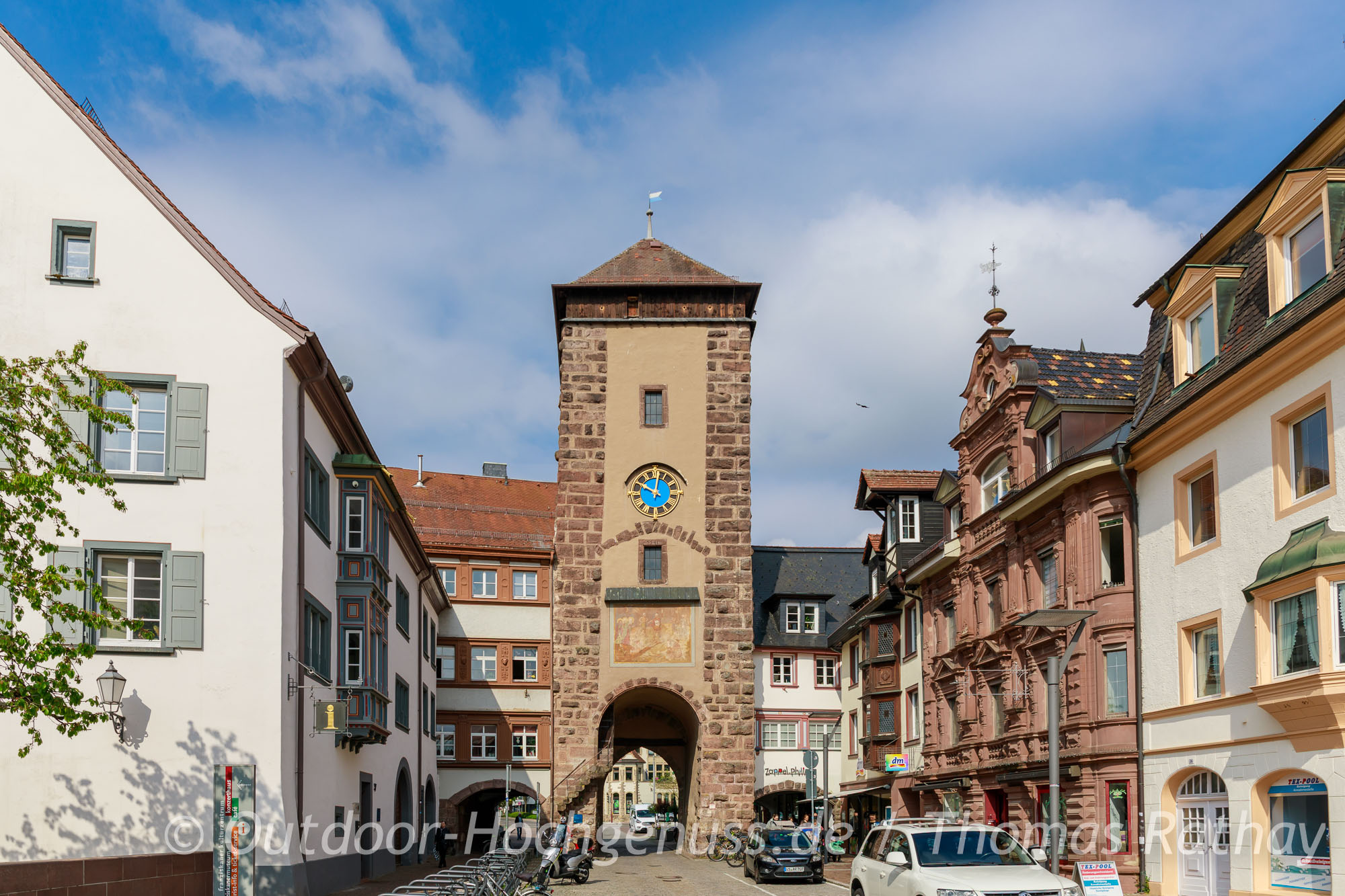 Villinger Altstadt, das Herzstück der Radtour Villinger Route im Rad- und WanderParadies Schwarzwald und Alb