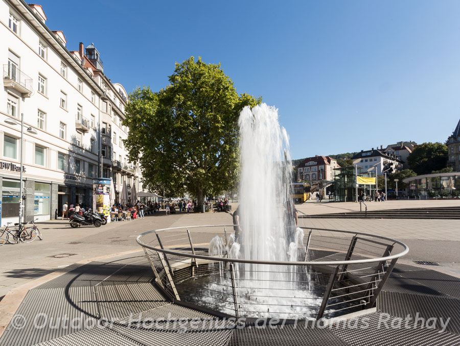 Springbrunnen am Marienplatz