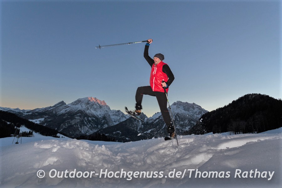 Berchtesgadener Land, Schneeschuhtour, Ramsau, Winter